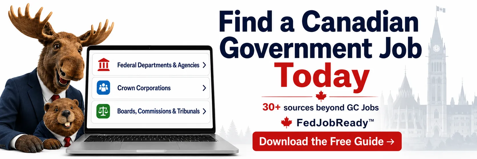 Find a Canadian Government Job Today — Download the Free Guide